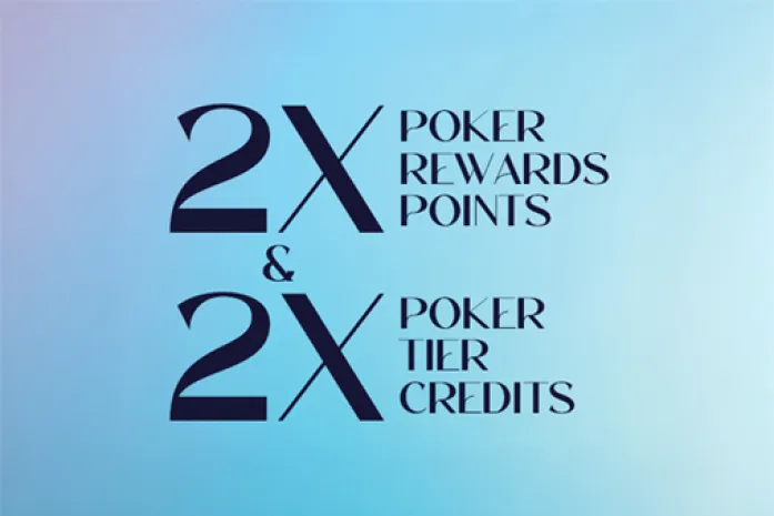 2X Poker Rewards